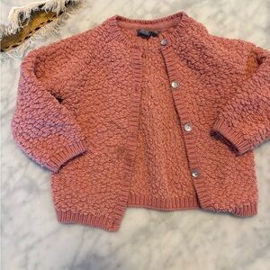 Cozy Pink Kids Sweater